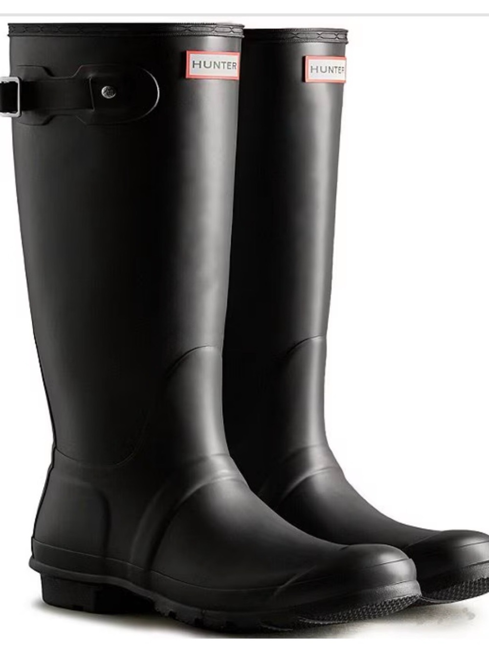 Hunter ORIGINAL Tall Matte Black Waterproof Rain Boots